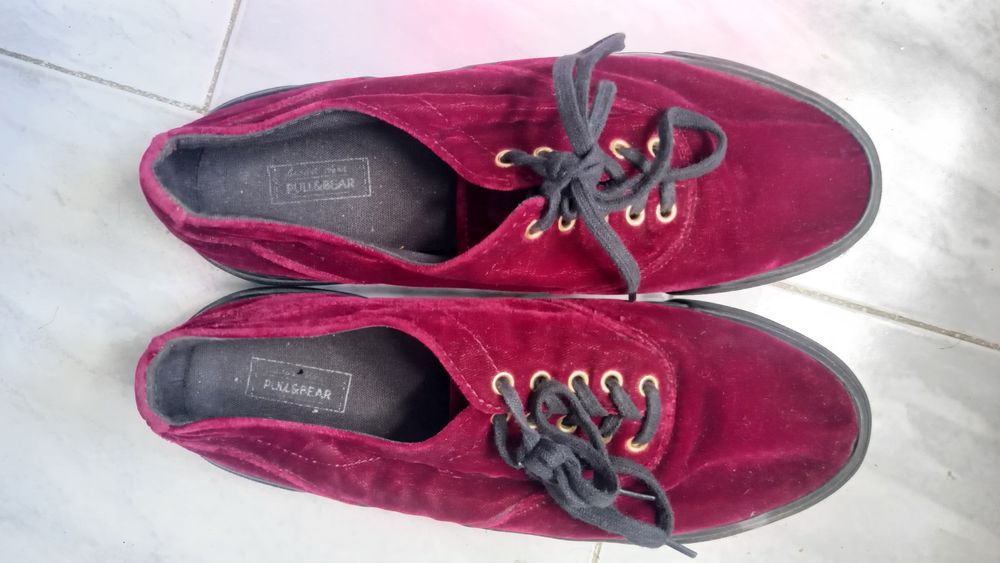 Tênis Casual Veludo Pull&Bear
