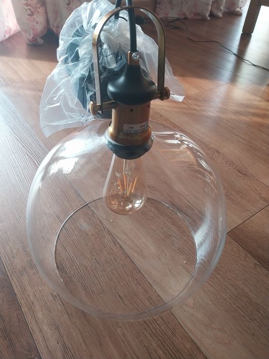 Piękna stylowa lampa