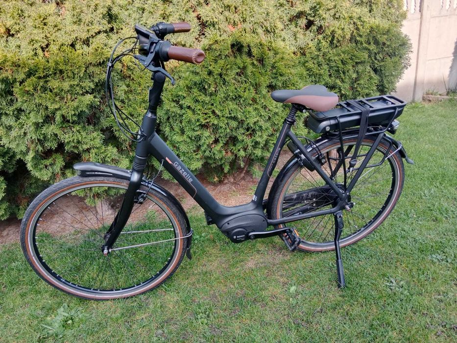 Rower elektryczny Gazella Orange C8. Super Stan niski przebieg