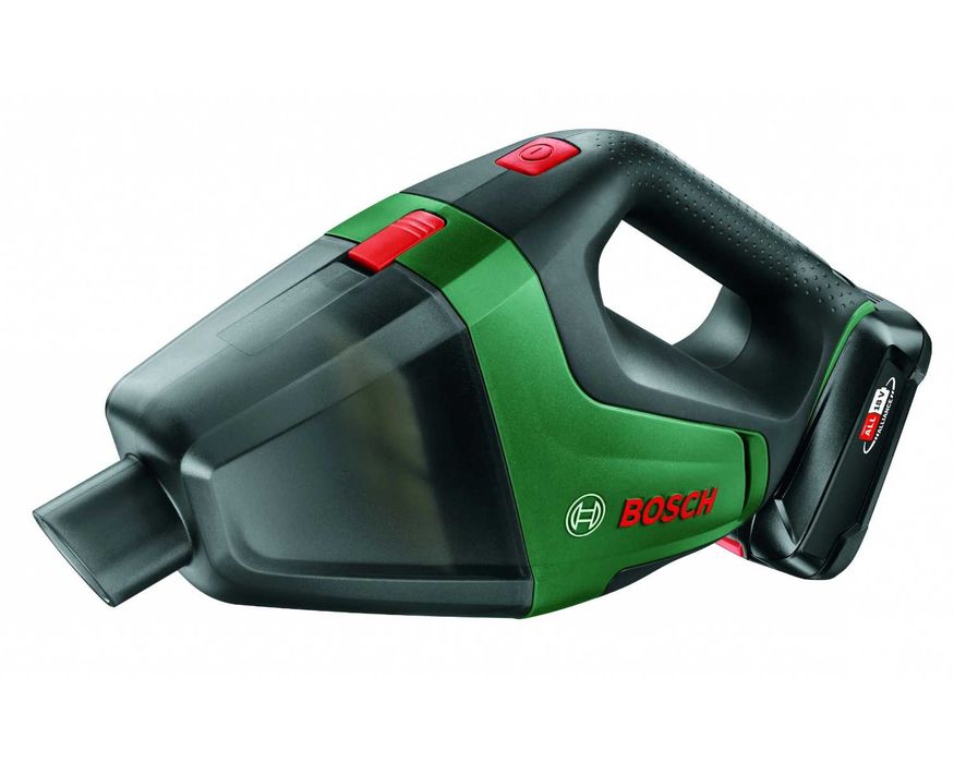 BOSCH Odkurzacz Ręczny UniversalVac 18V Do Samochodu I Domu BEZPIECZNY