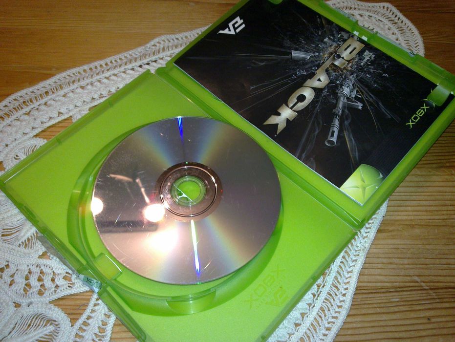 Gra BLACK Xbox Classic stan IDEALNY/Bardzo Dobry+ USK język ANG+GER