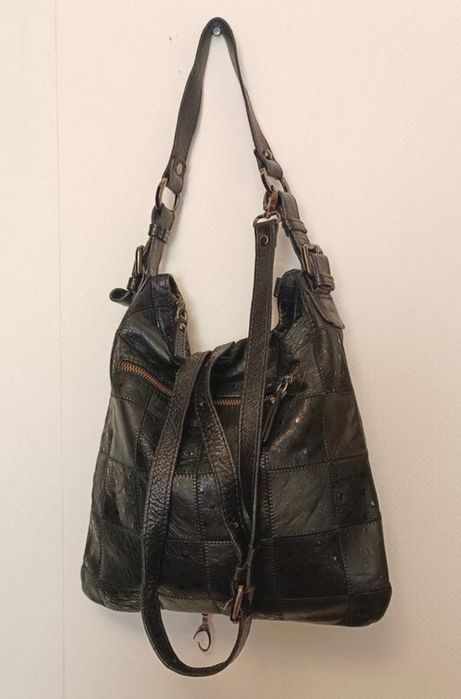 Сумочка кожа 30/32 см