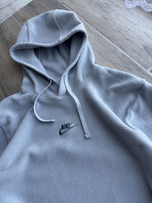 Nike teddy fleece sherpa hoodie