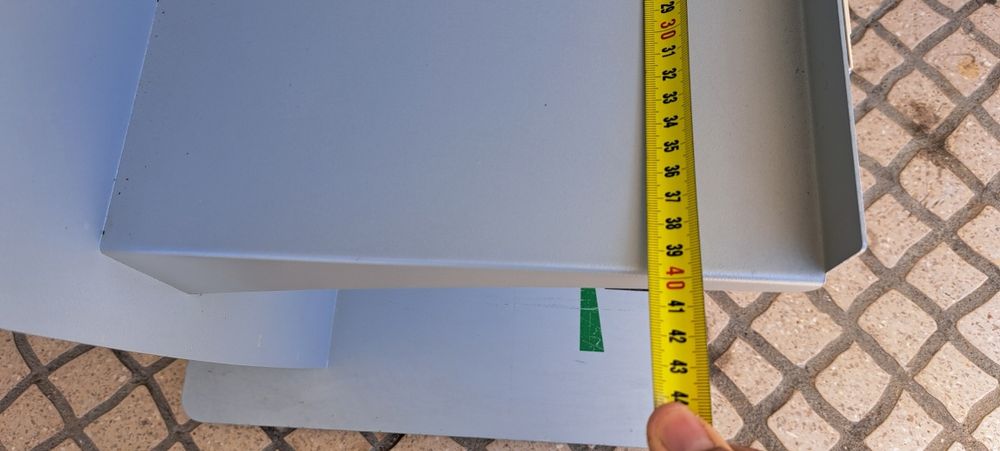 Expositor metálico 5 prateleiras