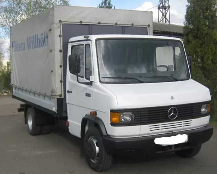 Кузов бортовий тентований . Mercedes-Benz Rex Vario
