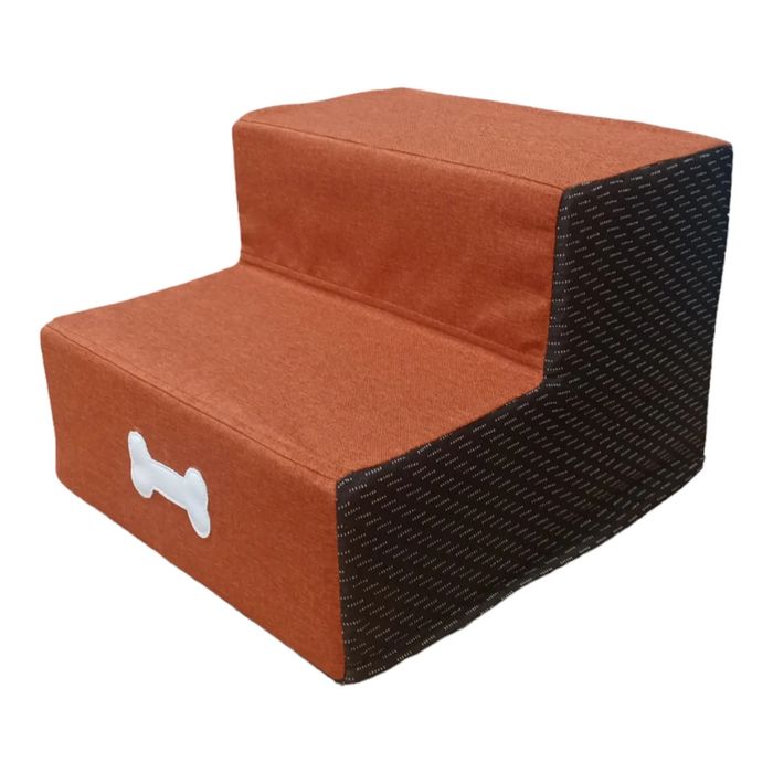 Сходинки для тварин колір помаранчевий 36х27х40 см, пандус, лесенка