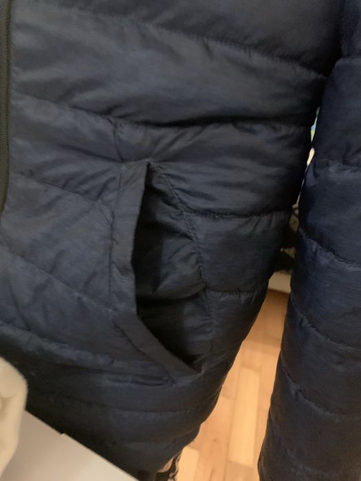 Kurtka pikowana H&M z odpinsnym kapturem