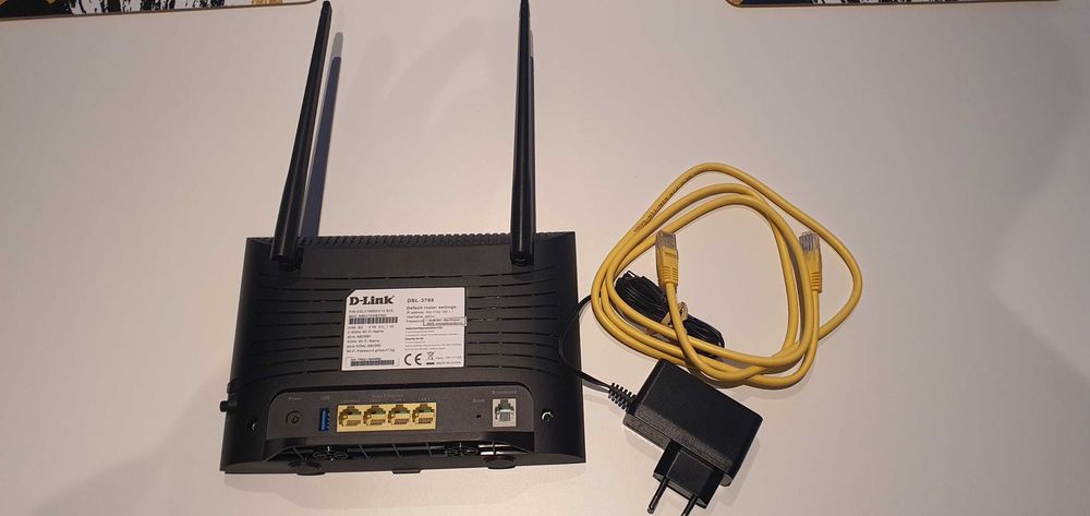D-Link DSL-3788 router 5Ghz 2.4Ghz