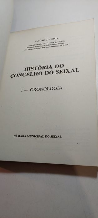 História do Concelho do Seixal, Cronologia - António J. Nabais