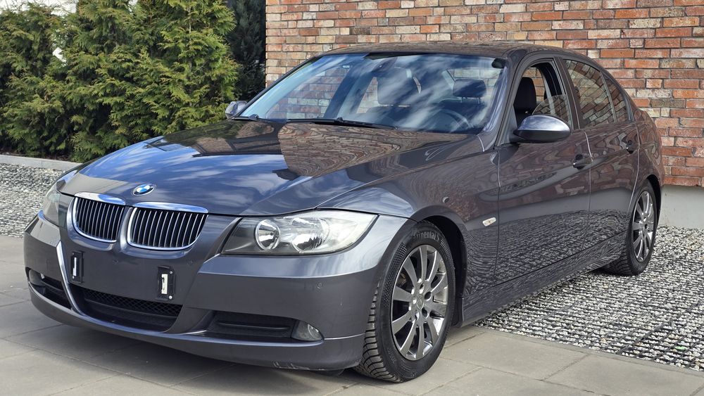 BMW E 90 320i 2006r,208tys.km,Navi,bezwypadek,stan perfekt,bogate wyps