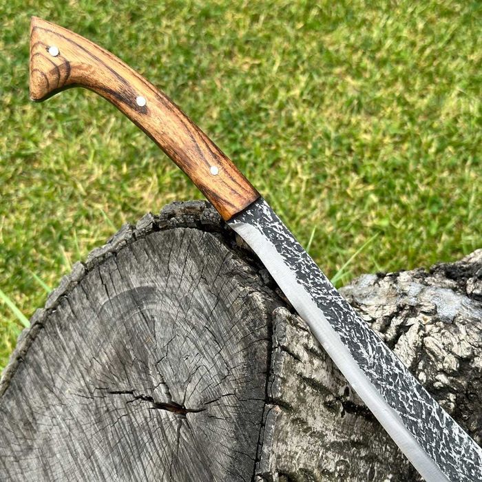 Кований мачете на подарунок "Палаш" (6мм) на подарок мужчине, кукрі