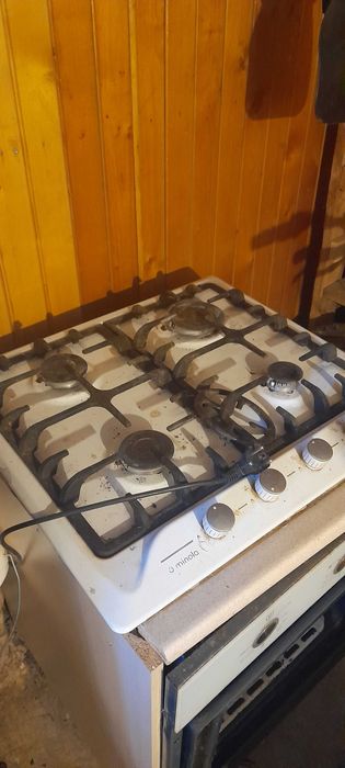 Духовка  електрична + плита газова 4 камф., Minola (Турція).