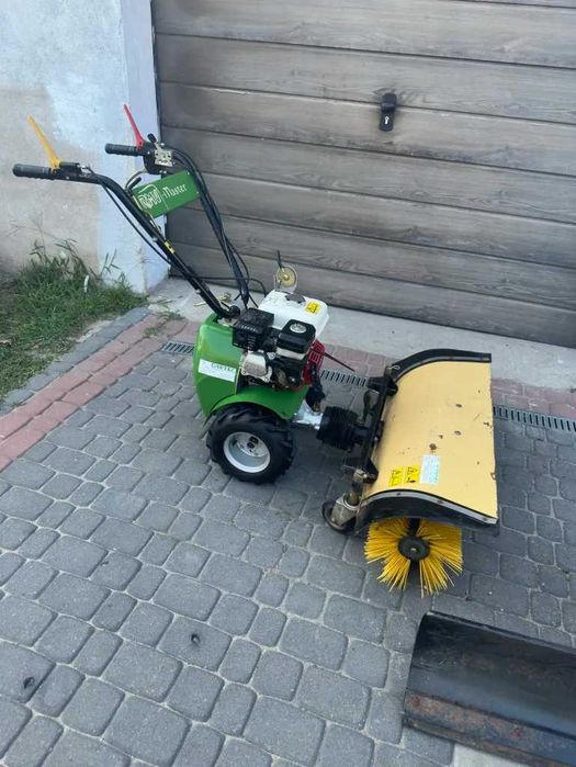 Profesjonalna zamiatarka spalinowa RMV Master Honda GX160 5.5 KM + pług Hako | Bieg wsteczny