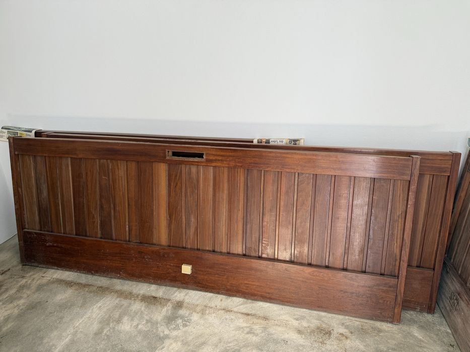 Cabeceira de cama madeira maciça