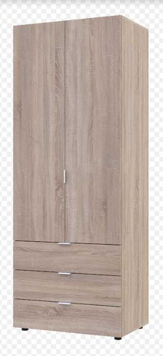 Шкаф для одежды Геллар 2 сонома. Разные размеры. Шафа.