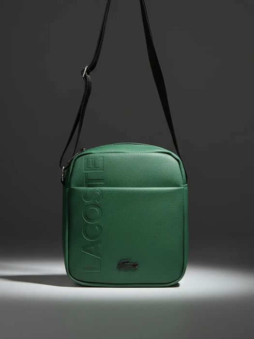 Сумка месенджер Lacoste зеленого кольору