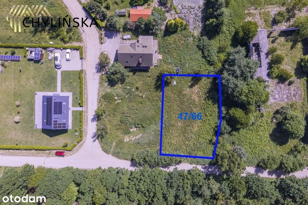 Działki w sąsiedztwie lasu i drogi, Brudzewo!