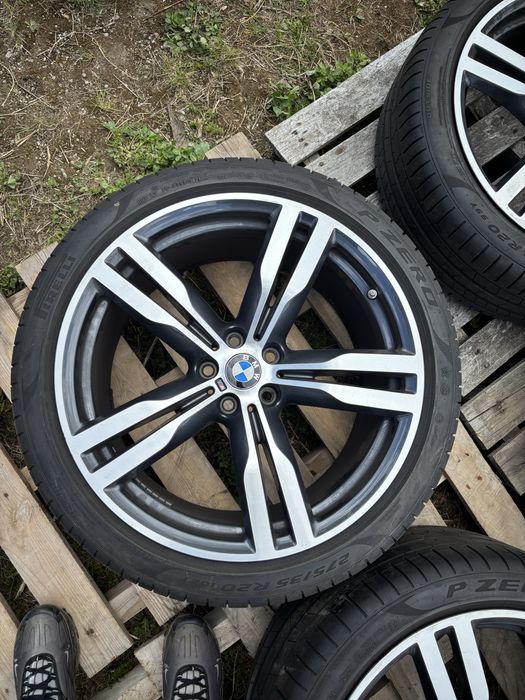 Oryginalne koła 20 cali BMW Seria 7 G11 G12 5x112 Prawie Nowe opony!!