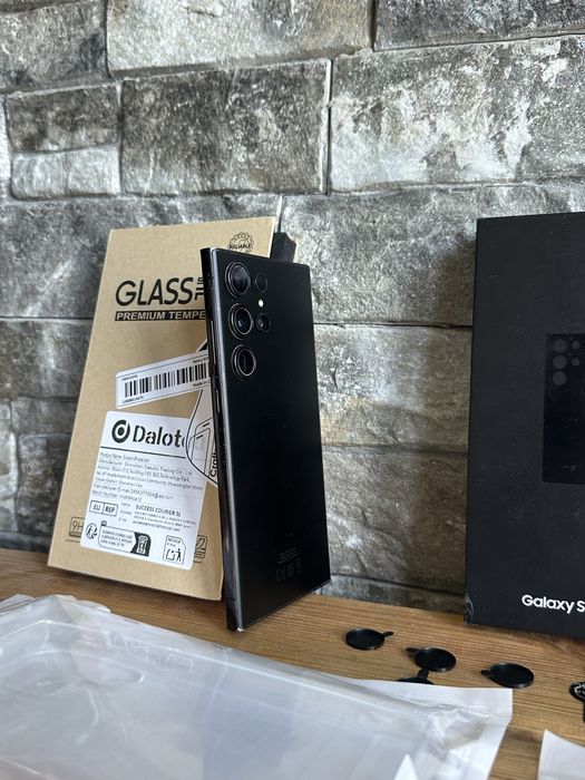 Zestaw Samsung s23 Ultra Black w 100% sprawny