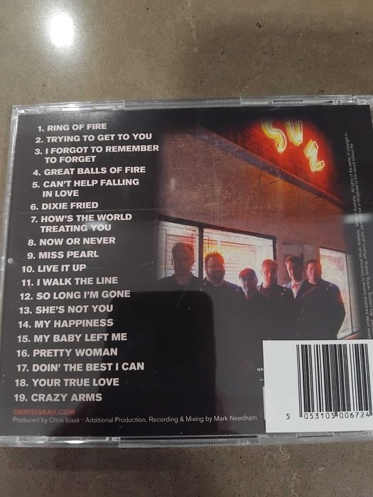 Chris Issak em cd novo