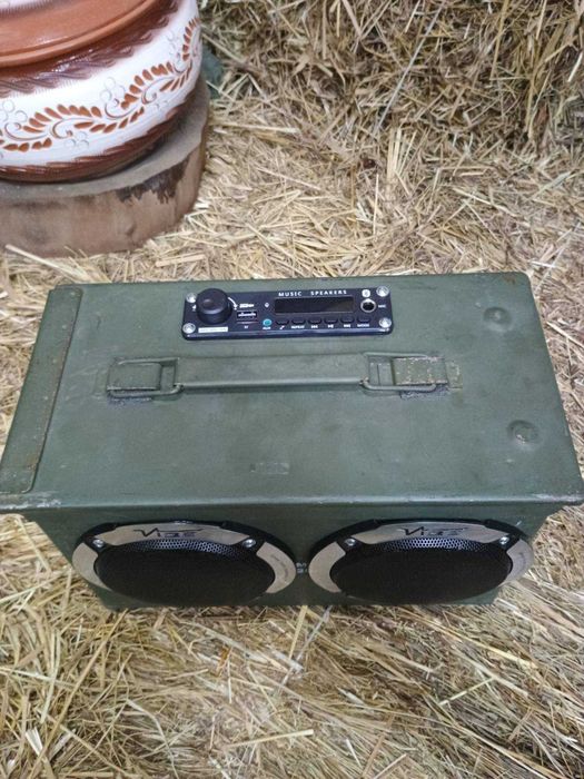 Музичний центр з цинка від патронів 12.7 мм Browning M2