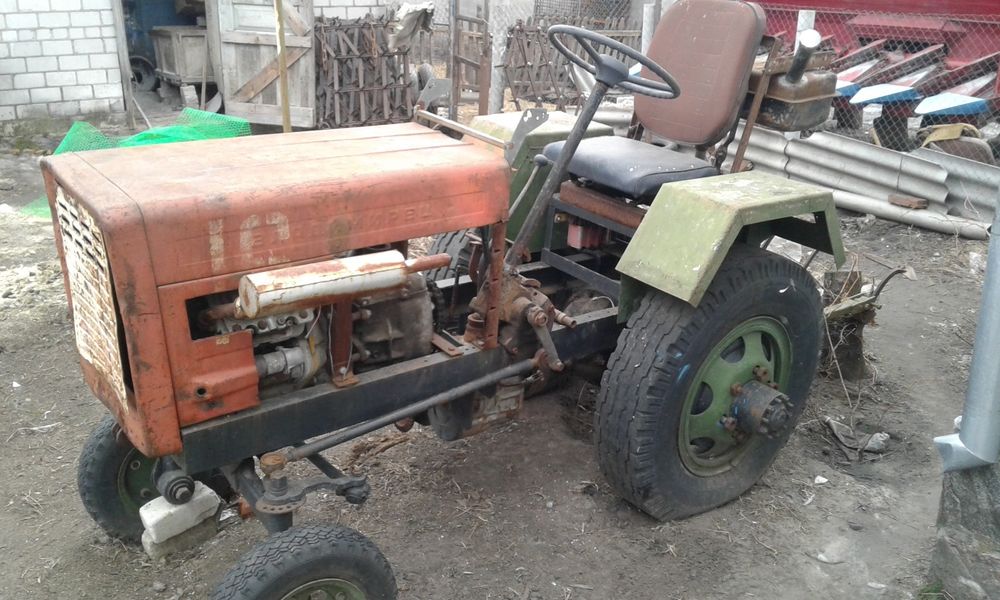 Трактор саморобний