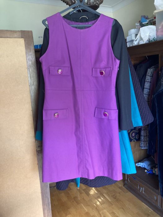 Vestido lanidor 40 jaqueta bordada estilo etnico gabardine cortefiel