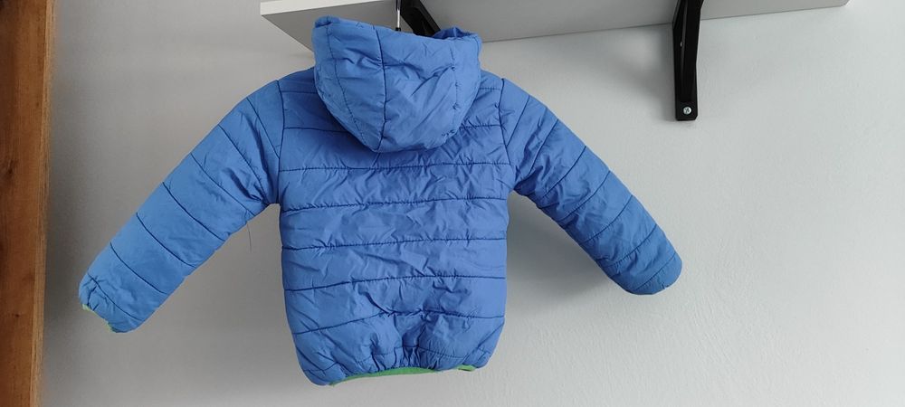 Kurtka chłopięca + gratis !! adidas r 98 niebieska