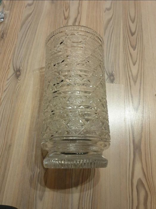 Wazon kryształowy PRL