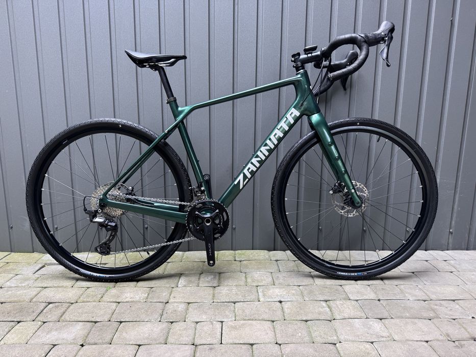Гравійний Велосипед Zannata Z60 Carbon Gravel — Shimano GRX 2×12