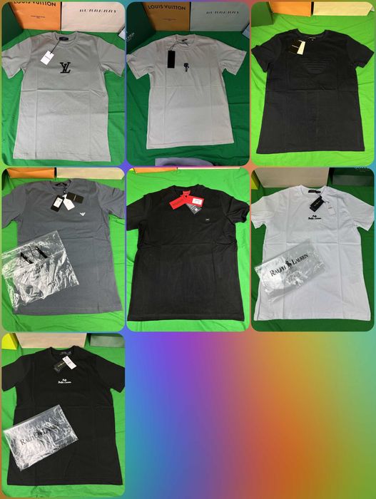 Koszulka męska armani hugo boss t-shirt ralph koszulka nowość