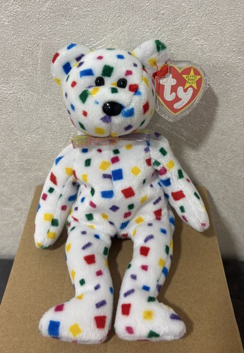 TY 2K 1999 Коллекционная мягкая игрушка мишка ty медвежонок Ty Европы