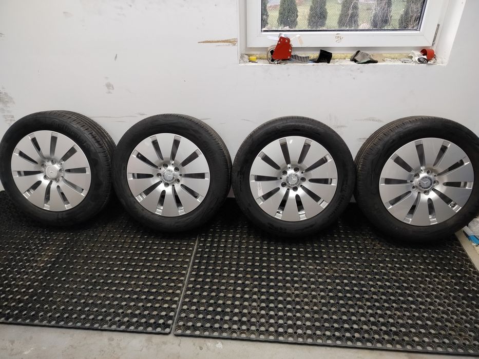 Alufelgi 17" 5x112 z oponami letnimi