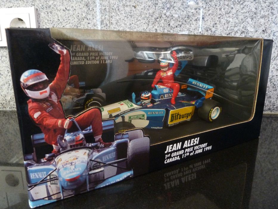 1:18 Minichamps, Benetton, Jean Alesi, Taxi, GP Canada 1995, AutoArt
