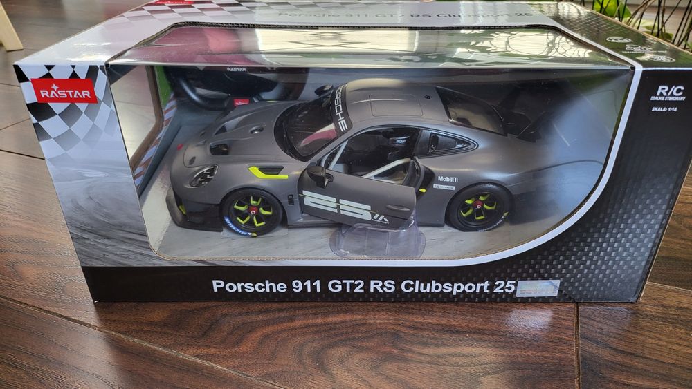 RASTAR Auto Zdalnie Sterowane R/C Porshe 911 GT2 RS Clubsport 25 ,1:14