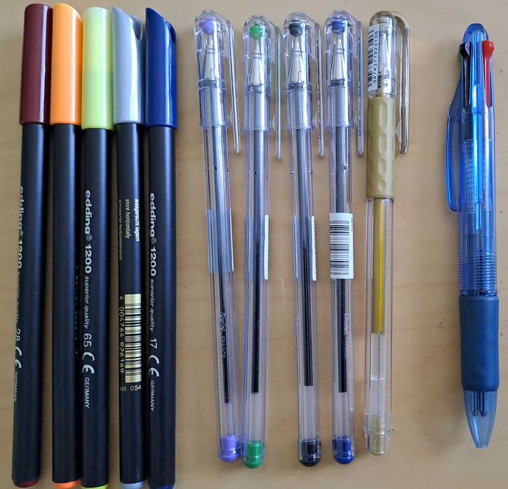 conjunto material escolar