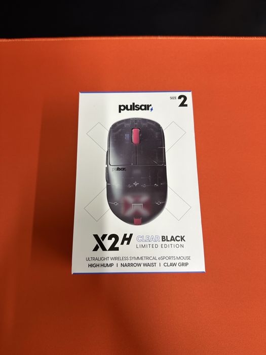 Мышка Pulsar X2H  Black Clear Limited Edition (Size M) Новая!