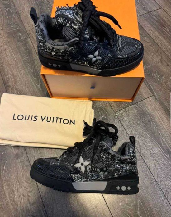 РОЗПРОДАЖ] Кросівки Louis Vuitton Skate Sneaker x Swarowski луи