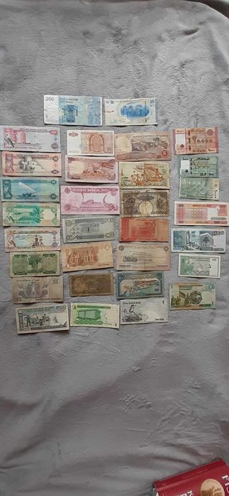Banknoty , kraje arabskie.