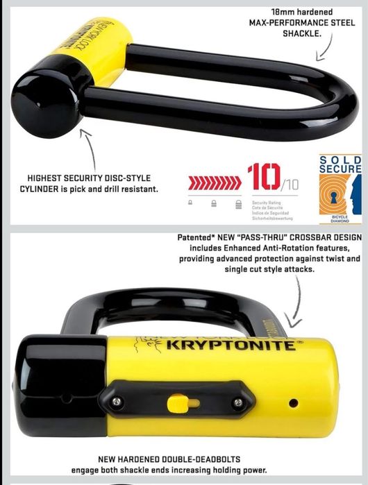 Cadeados bicicletes novos