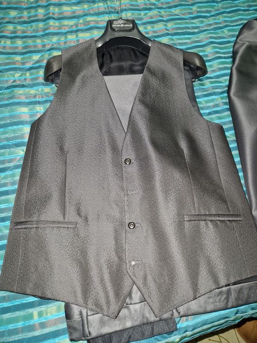 Gray Wedding Suit by Javier Arnaiz, Size 48