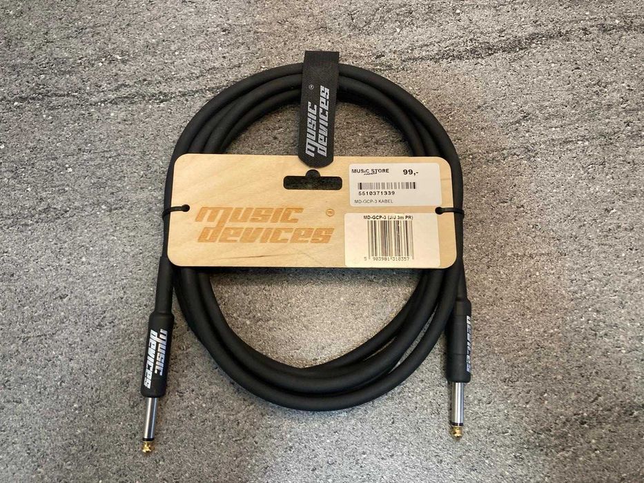 Nowy kabel gitarowy Jack-Jack Music Devices 3m PRO Made in Poland + darmowa dostawa