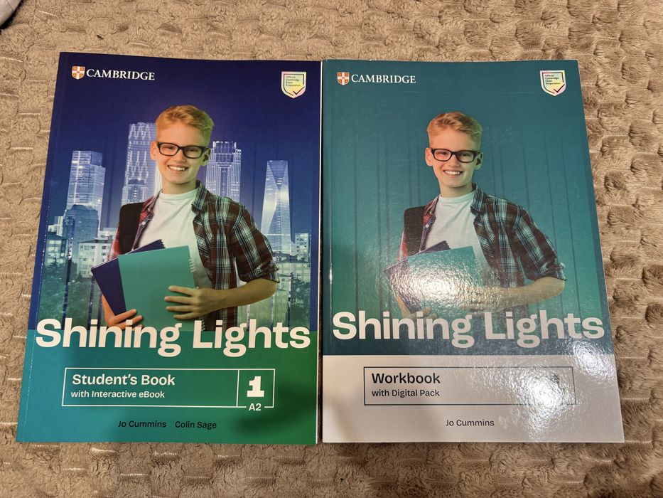 Cambridge Shining Lights Starter A1 T А2, підручник + зошит