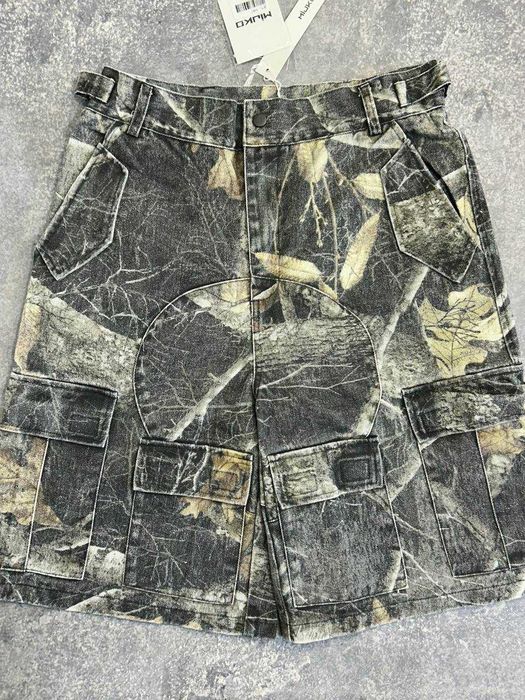 Шорти камуфляжні baggy archive opium cargo карго шорты камо realtree M