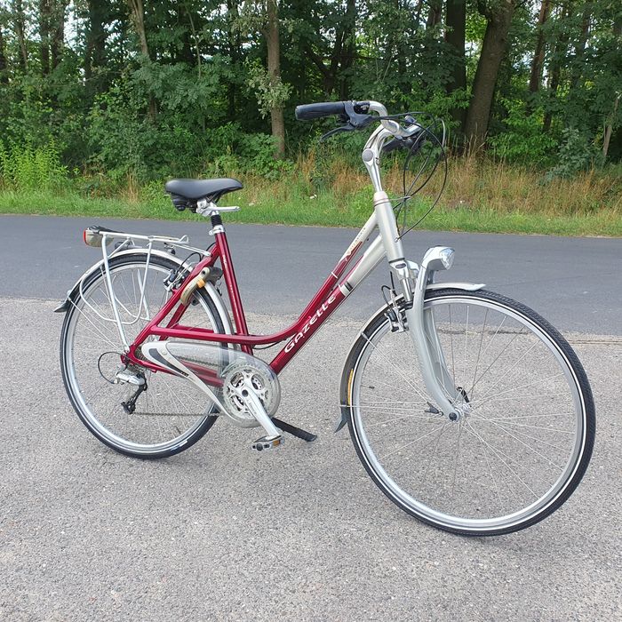 Rower holenderski trekkingowy Gazelle Geneve Gold Line Shimano Deore