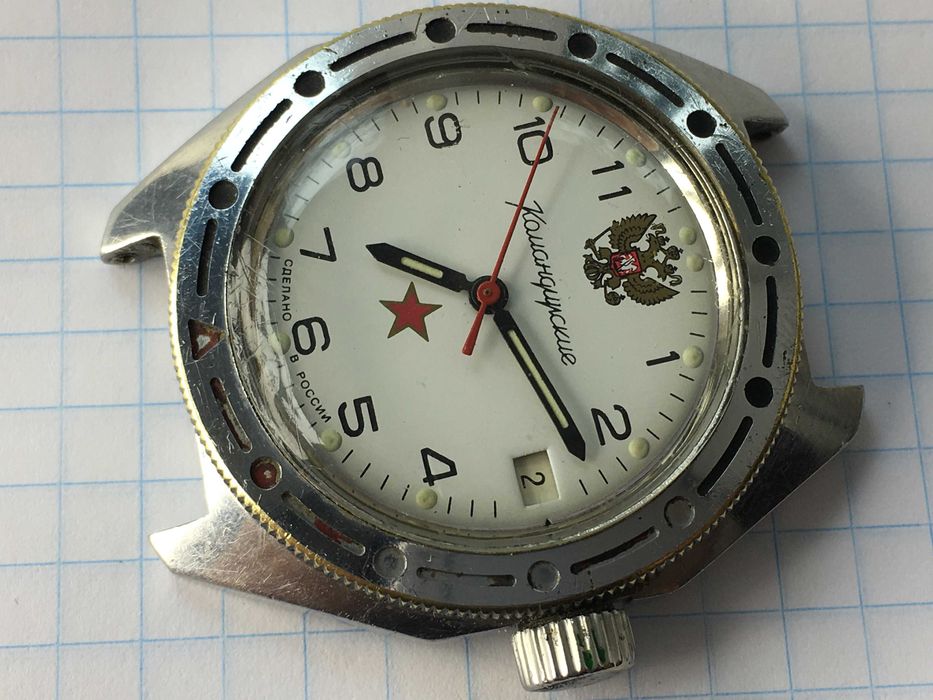 Часы механические Восток Амфибия антимагнитные рабочие