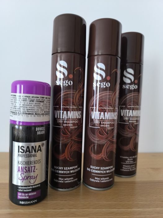 Isana spray..Sego suchy szampon..