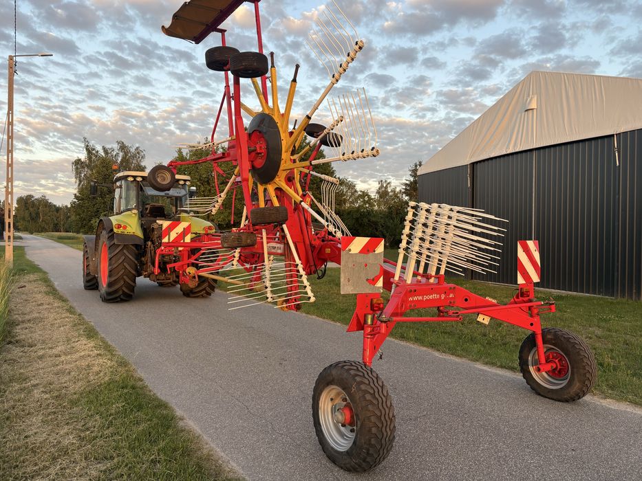 Zgrabiarka dwukaruzelowa Pottinger 851 multifast