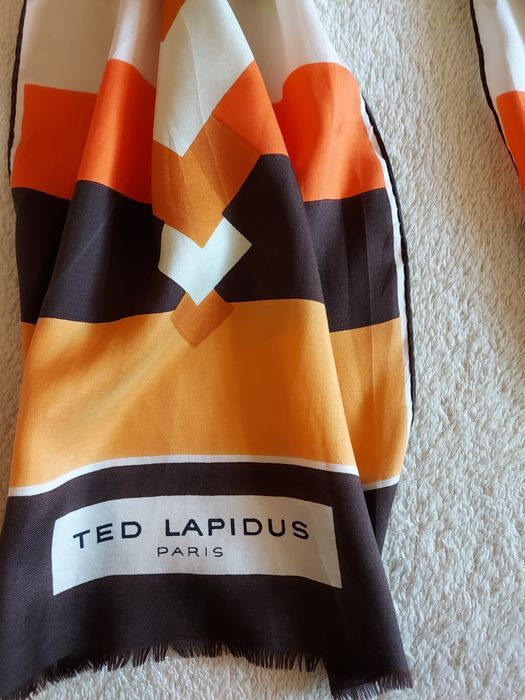 Kolorowy szal Ted Lapidus Paris