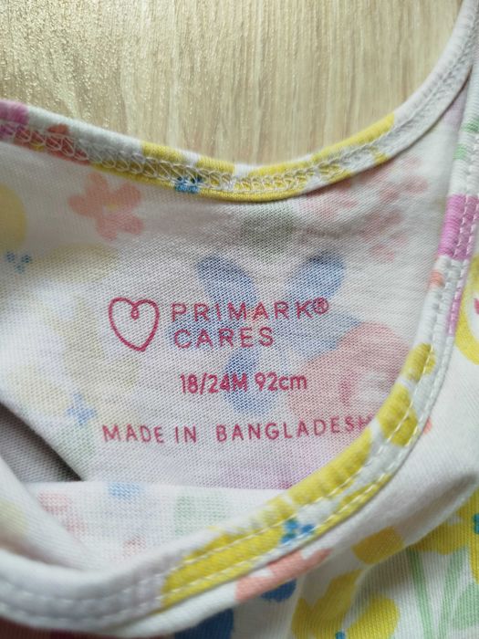 letnia sukienka Primark rozm. 92
